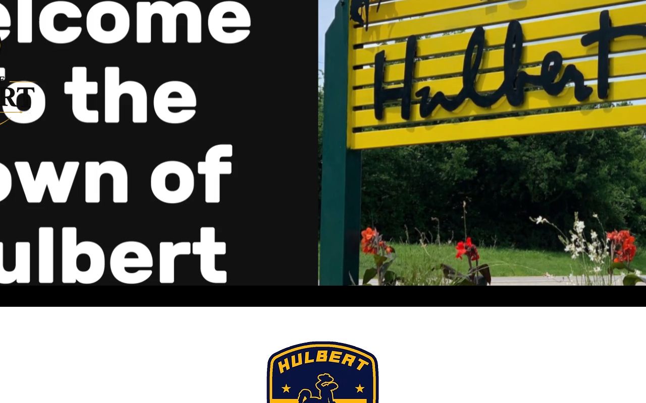 Cherokee County Hulbert Police arrest-record contact page